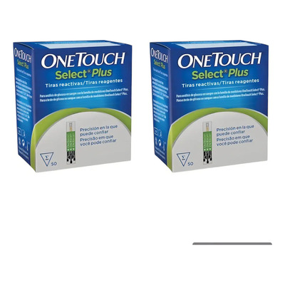 One Touch Select Plus 100 Tiras Reactivas | Envío gratis