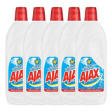 Kit Com 5 Limpador Diluível Ajax Fresh 1l Cada