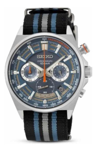Reloj Seiko Crono Cuarzo Ssb409p1 Nuevo Y Original.
