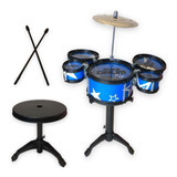 Mini Bateria Infantil Completa Menino Envio Imediato