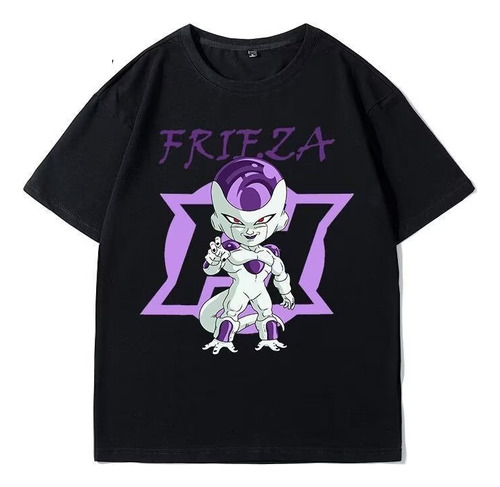 Camiseta De Manga Corta Con Estampado Dragon Ball Frieza Fas