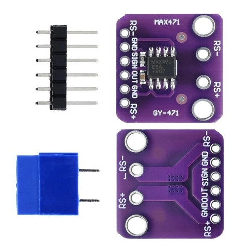 Sensor De Corriente Max471 3a Para Arduino