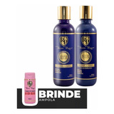 Kit Home Blue 300ml + Brinde Robson Peluquero