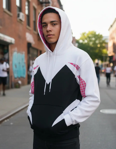 Sudadera Deportiva Full Print Spider Gwen Stacy
