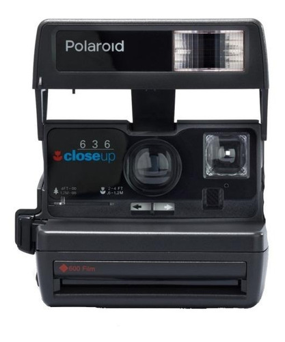 Cámara Instantánea Polaroid Onestep 600 Close-up Negra