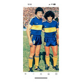 Camiseta Boca 1981 Brindisi Era Maradona Consúltame