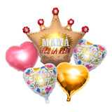 Set Globos Metálico Día De Las Madres 