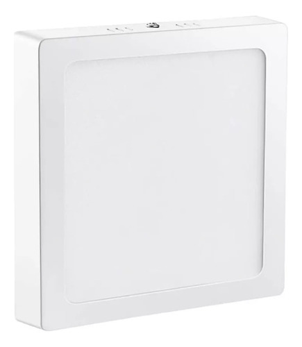 Foco Led Panel Plafon Sobrepuesto Cuadrado 18w Luz Fria