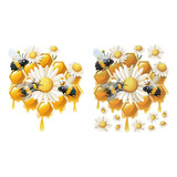 Pegatinas De Pared De Pvc Con Forma De Abeja Para Bebés, Lin