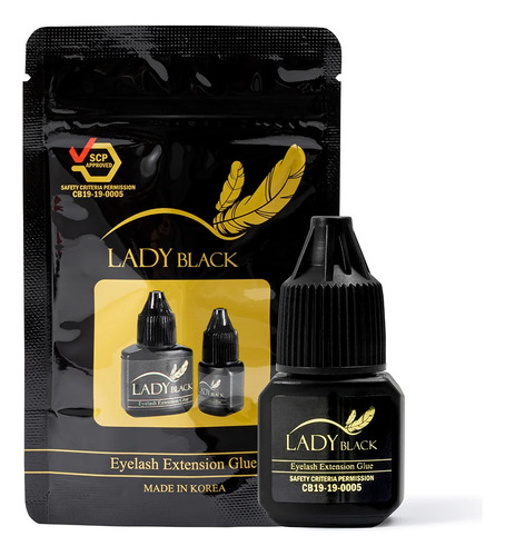 Pegante Pestañas Lady Black - Unidad a $9380
