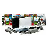Consola Nintendo Wii Original + Nunchuk, Wiimote + 10 Juegos