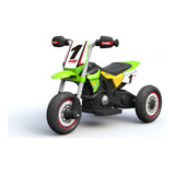 Moto Infantil A Batería Verde Cm-shj53388