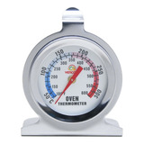 Termometro Para Horno Acero Inoxidable Profesional 50-300 ºc Color Plateado