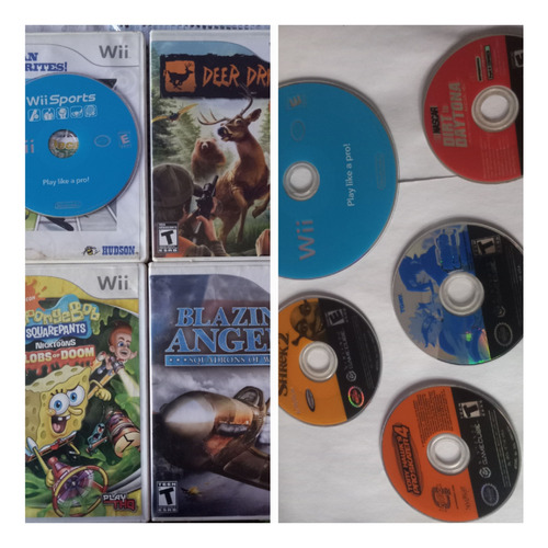 8 Juegos,4 Para Gamecube Y 4 Para Wii 