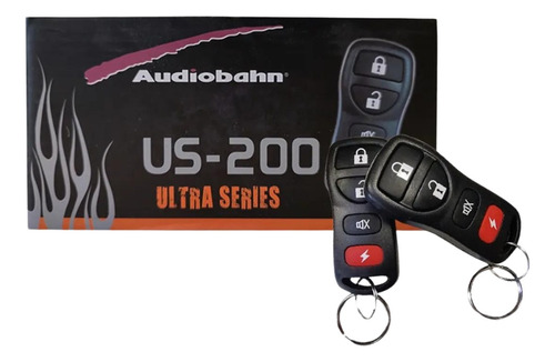 Alarma Para Auto Audiobahn Us-200 +4 Seguros Y 3 Relevadores