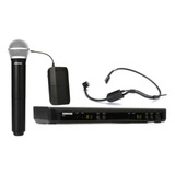 Shure Blx1288/p31 Sistema Inalambrico Dual Mic Mano/diadema