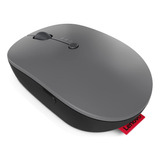 Mouse Inalámbrico Gris + Cable Usb C Lenovo Multidispositivo