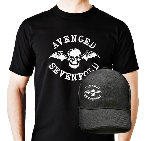 Playera Y Gorra Unisex Avenged Sevenfold