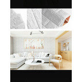 Espuma 3d Pared Ladrillo Pack 5 Laminas 70x77cm