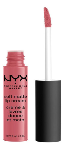 Labial Soft Matte Lip Cream Cannes Nyx Acabado Mate