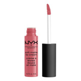 Labial Soft Matte Lip Cream Cannes Nyx Acabado Mate