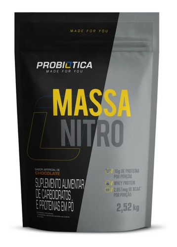 Massa Nitro Refil 2,52kg - Probiotica