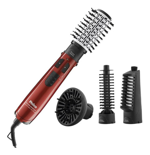 Escova Rotativa Philco Ceramic Spin Íon Brush 1100w E 127v