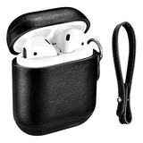 Estuche De Cuero AirPods [el Led Frontal No Es Visible]...