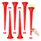 Gcqjoq 6 Trompetas Plegables De Plastico Vuvuzela De 21 PuLG