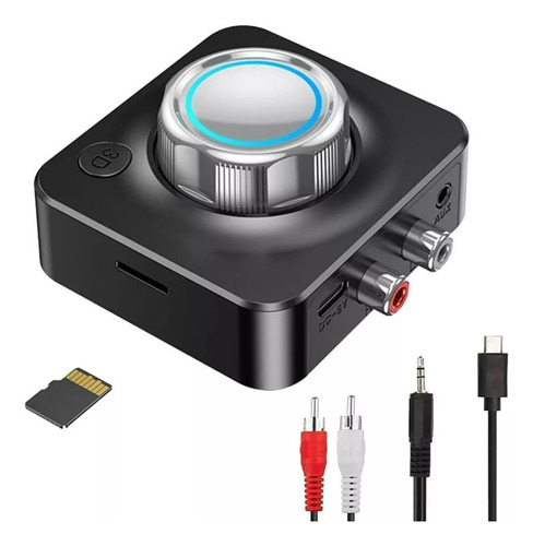 Receptor Bluetooth Audio Auto Speakers + Entrada Microsd