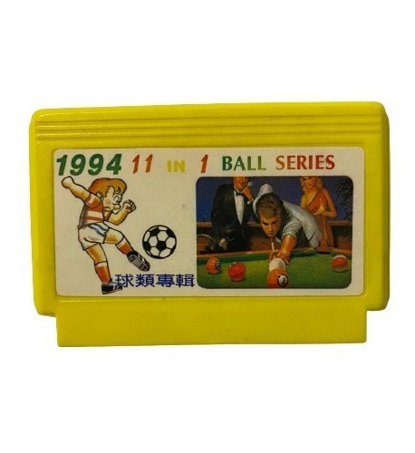 Cartucho 1994 11 In 1 Ball Series Family Game