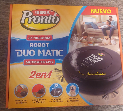 Aspiradora Robot Iberia Duo Matic
