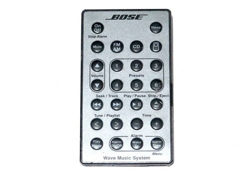 Control Remoto Negro Para Bose Wave Music System Foto Real