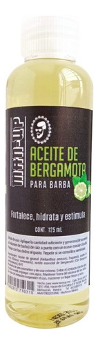 Aceite De Bergamota 125 Ml Crece Barba Y Bigote