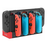 Base De Carga Fyoung P/ Joy-con Nintendo Switch 4 Puertos