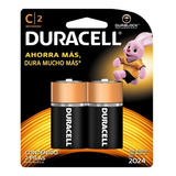 Pilas Duracell Blister Tipo C X 2 Und