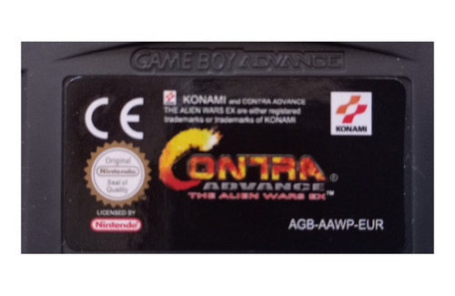 Contra Advance Para Game Boy Advance, Nds, Lite. Repro. 