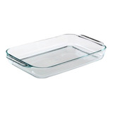 Fuente Pyrex Horno Asadera Rectangular Vidrio 4,5 Lt