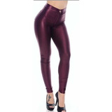 Calça   Feminina  Cirrê  Com 2 Bolso Atrás    Pp  P M G Gg