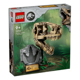Bloco De Montar Lego Set Jurassic World Caveira T-rex 577 Pç