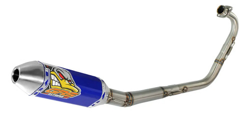 Escape Grs Extreme Hp Para Cg 150 Sem Bacalhau Curva Fina