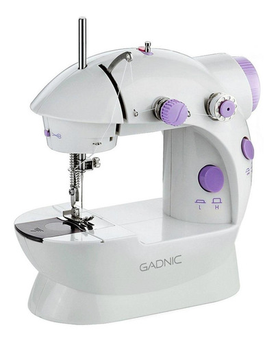 Mini Máquina De Coser  Recta Gadnic Maqcos01 Portable Blanca 220v