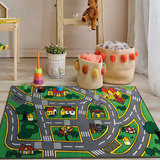 Alfombra Infantil Auto Pista 100x150