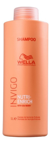 Shampoo Wella Invigo Nutri Enrich 1000 Ml  Professionals