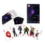 Cartas Premium Avengers Naipes Inglés Infinity War Poker