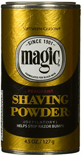 Magic Shaving Powder Gold 4.5 Ounce Fragrant