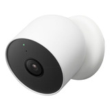 Cámara De Seguridad Google Nest Cam Recargable Ga01317-us