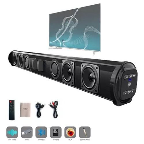 Barra De Sonido Home Theater Som Fm Tv Smart Pc Bluetobar