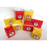 Pack 24 Cajas Cajitas Para Dulces Carton Blanca Nieves Baby