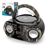 Reproductor De Cd Portátil Bluetooth Boombox Speaker - Radio